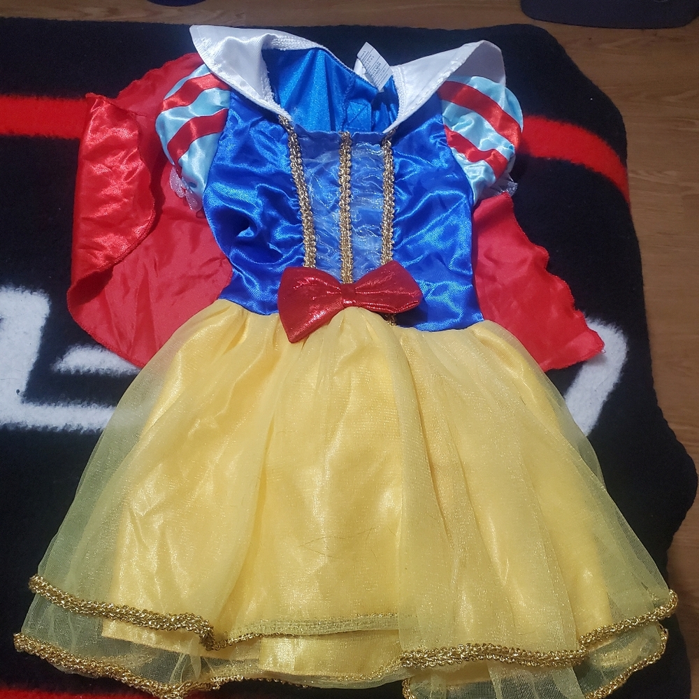 Disney Snow White Kids Costume - Vibrant Blue, Red, Yellow 12-24 Month